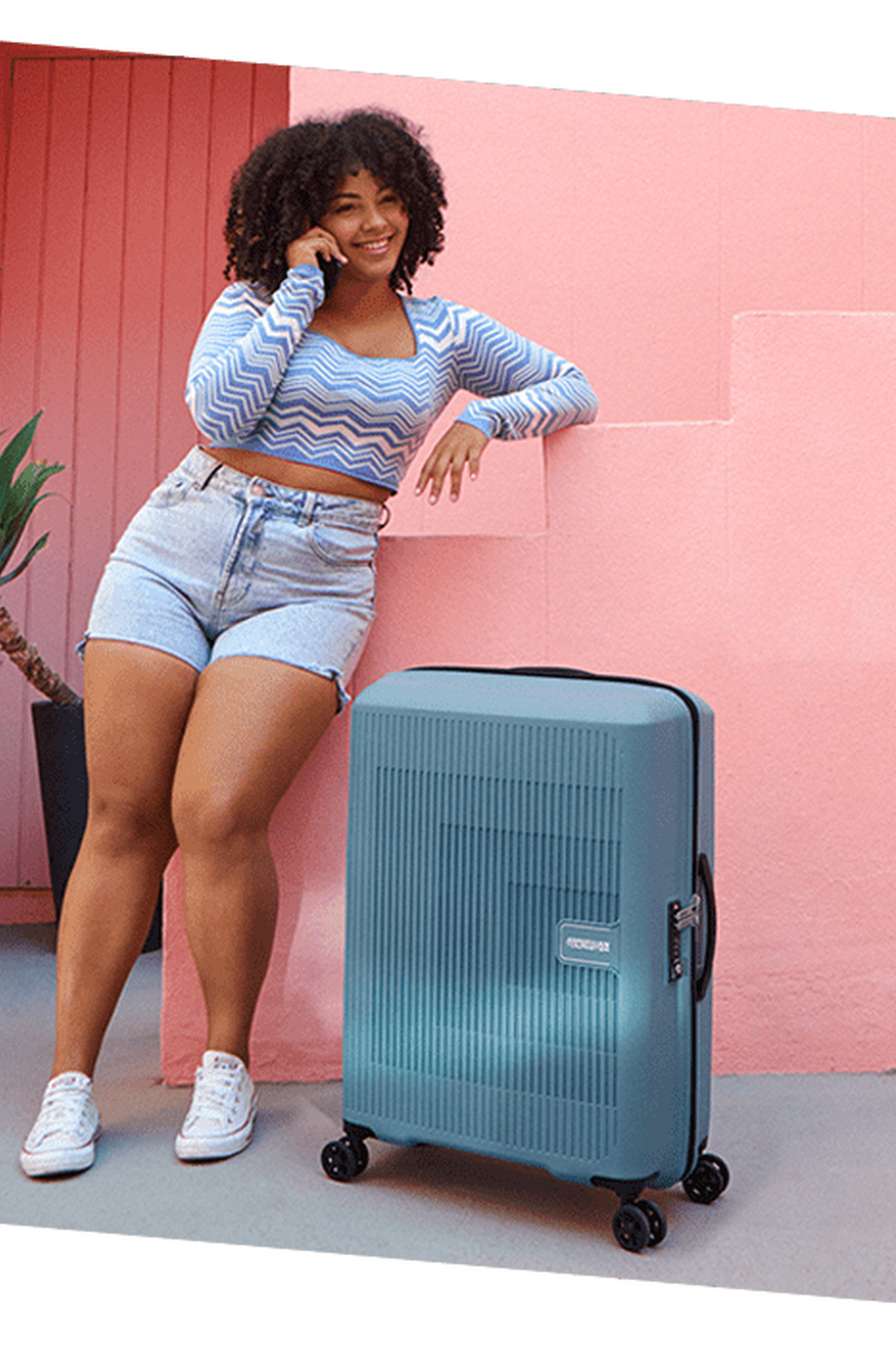 AEROSTEP 에어로스텝 캐리어 55/20 EXP TSA  hi-res | American Tourister