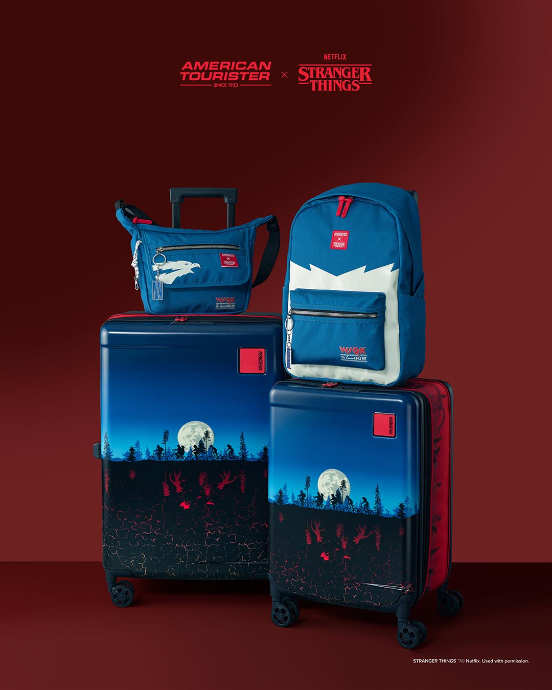 STRANGER THINGS 백팩  lifestyle | American Tourister