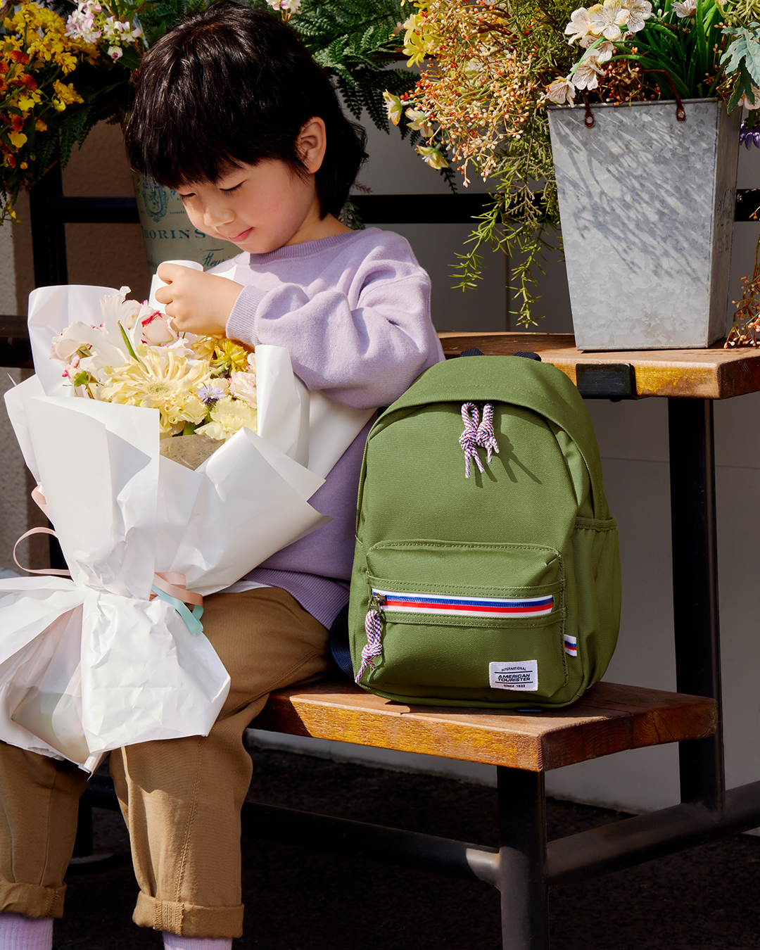 LITTLE CARTER 리틀카터 백팩 S AM  lifestyle | American Tourister