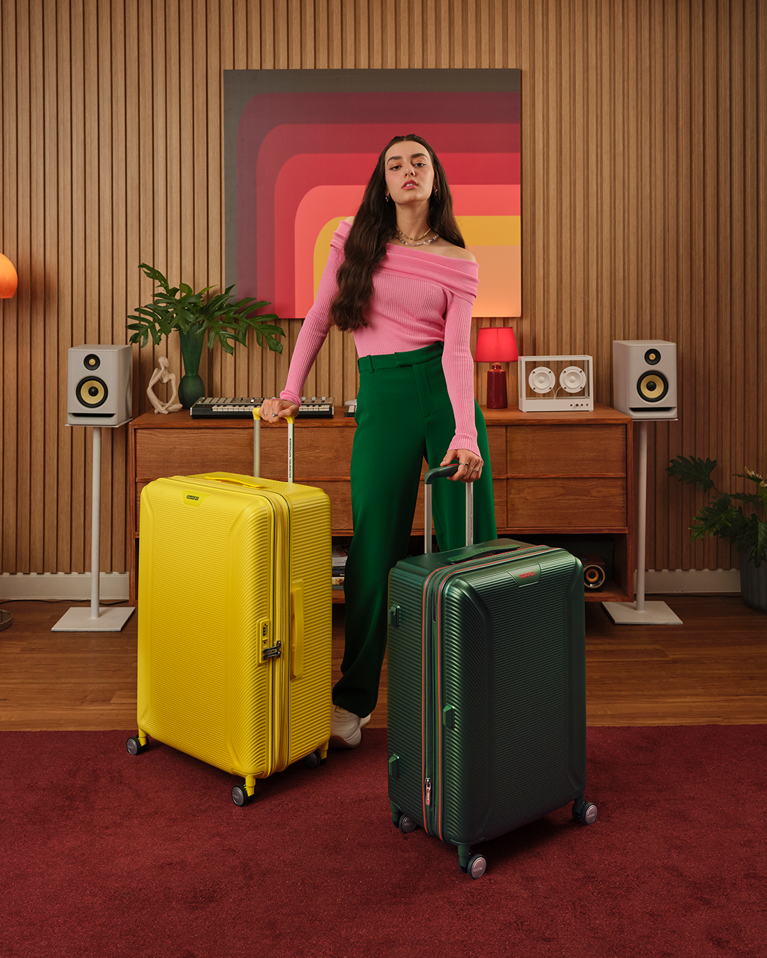 ROBOTECH 로보텍 캐리어 55/20 TSA PV  lifestyle | American Tourister