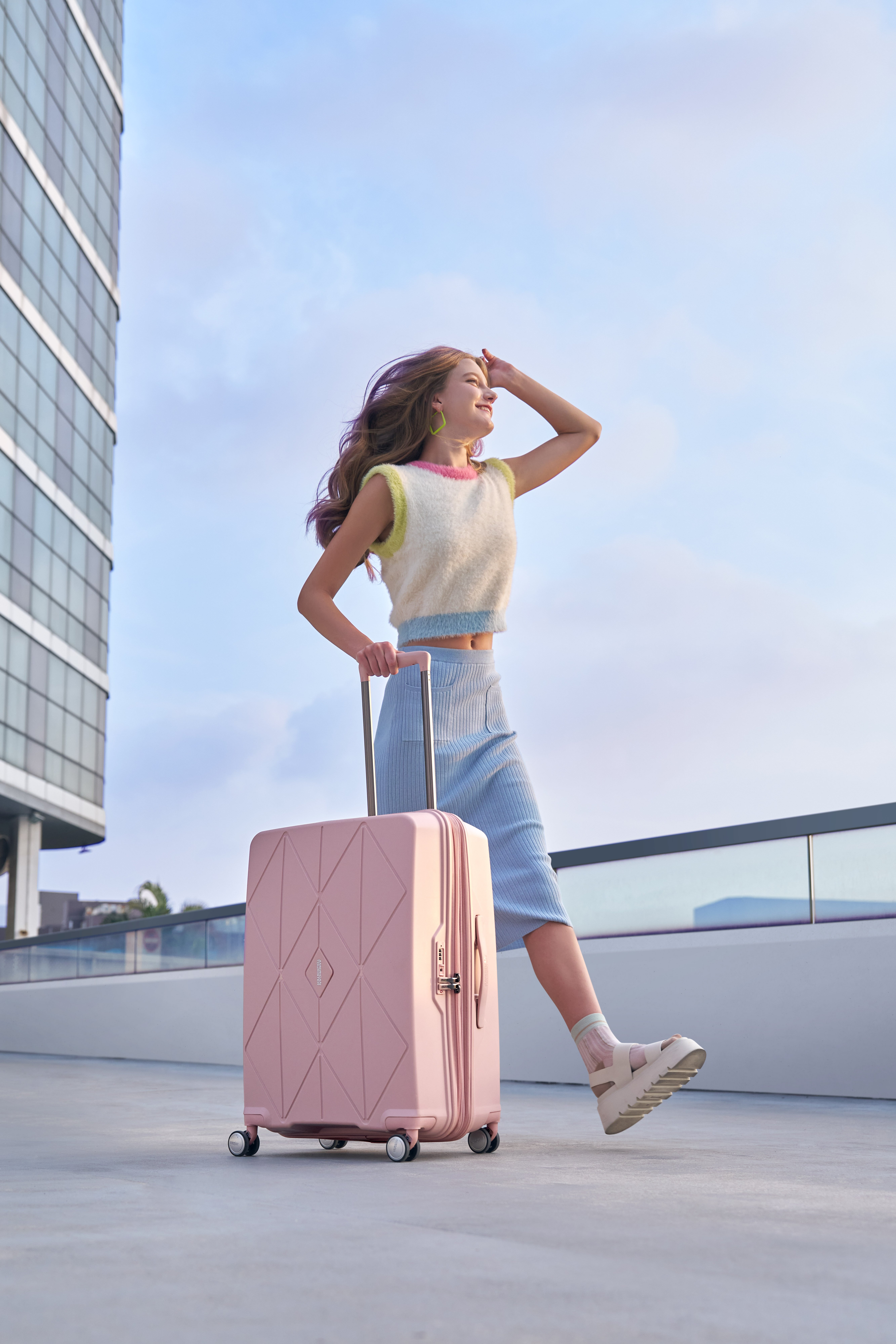 ARGYLE 아가일 캐리어 55/20 TSA  lifestyle | American Tourister