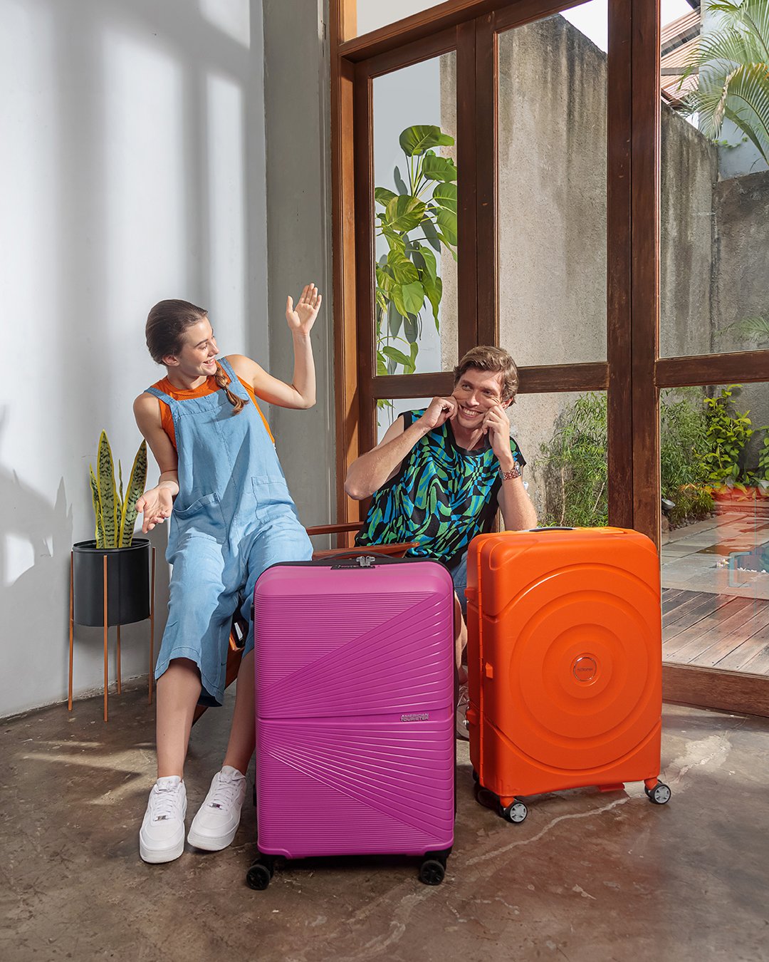 AIRCONIC 에어코닉 캐리어 55/20 TSA  lifestyle | American Tourister