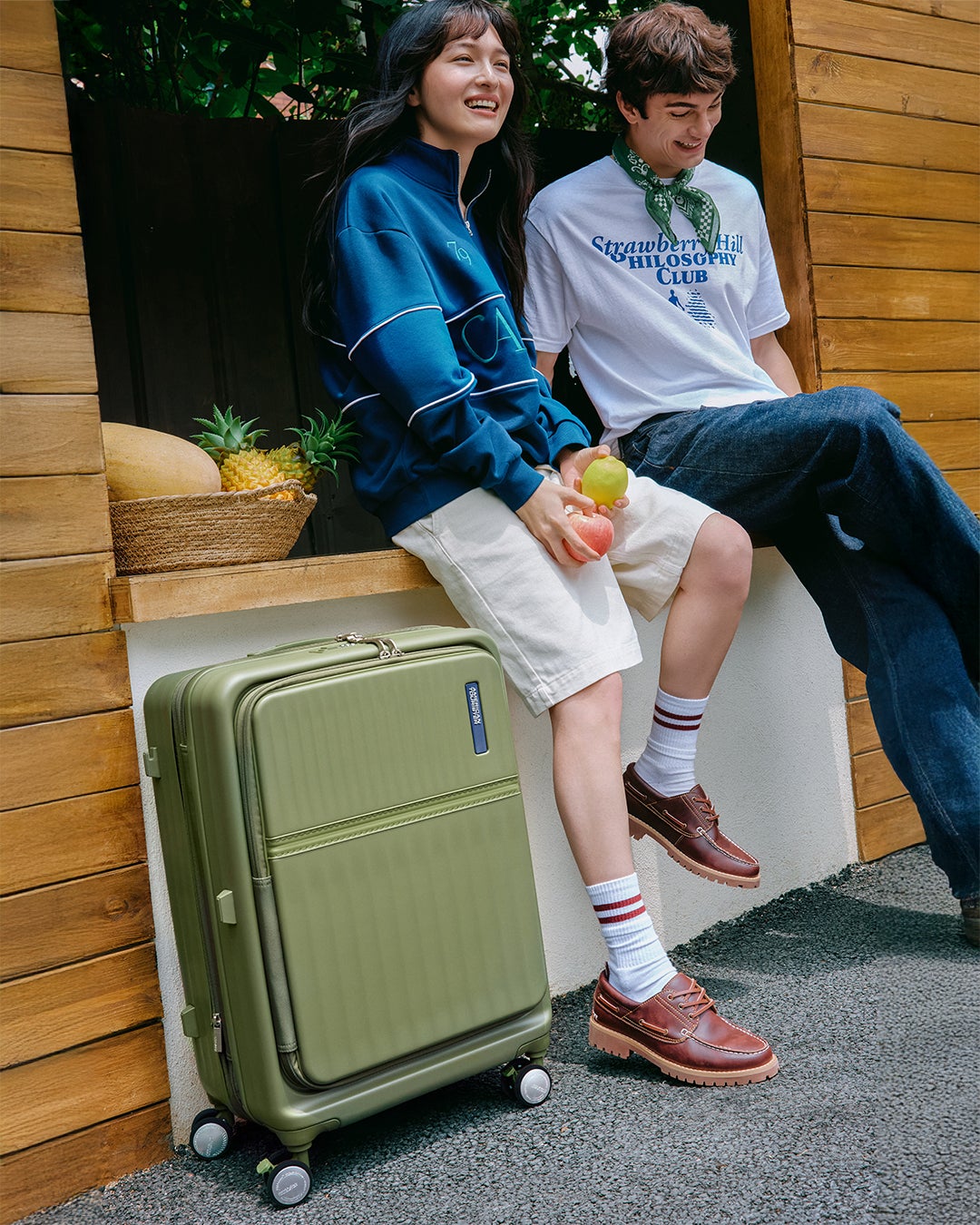 TRANTO 트란토 캐리어 54/19 EXP TSA BO  lifestyle | American Tourister