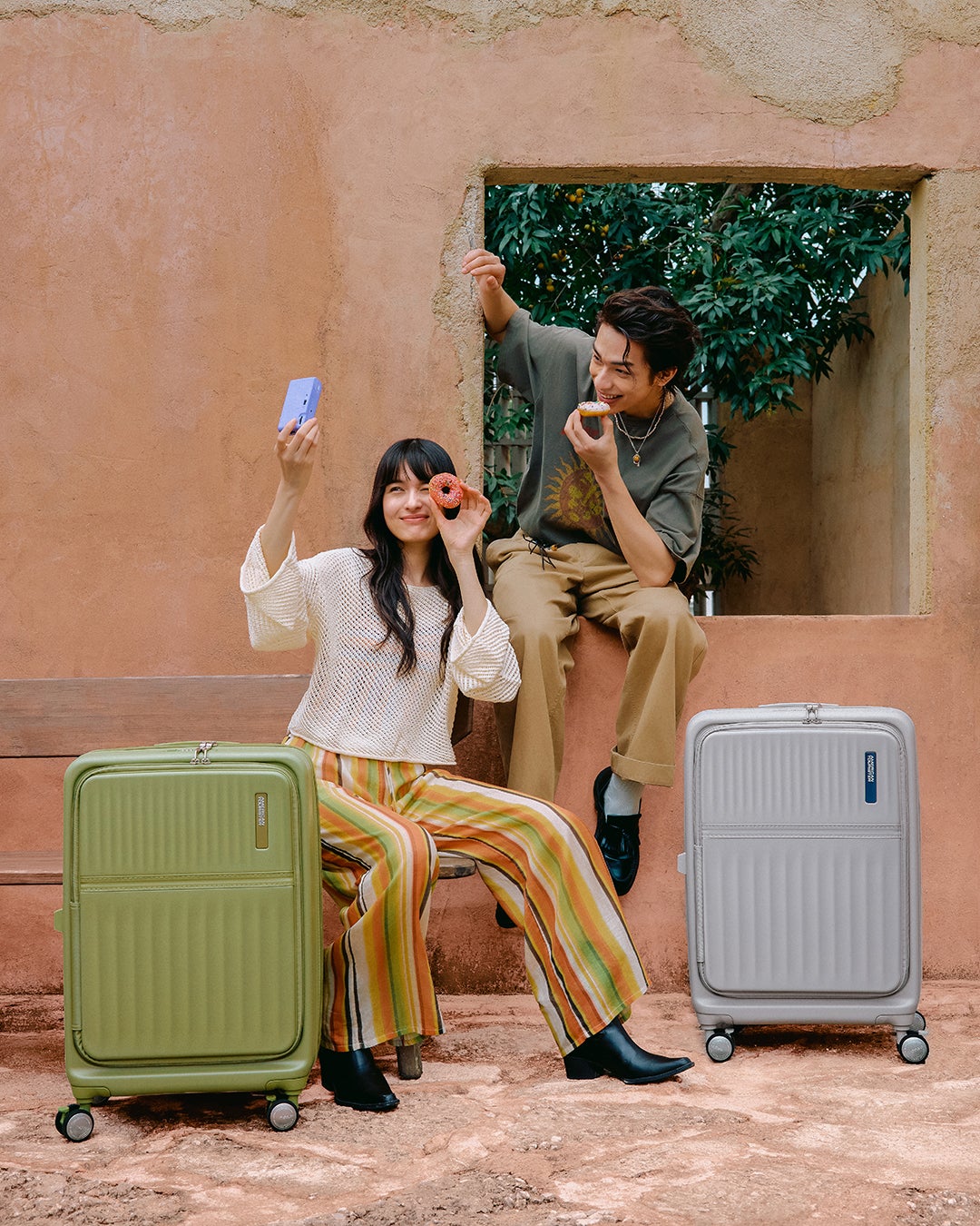 TRANTO 트란토 캐리어 76/28 EXP TSA BO  lifestyle | American Tourister
