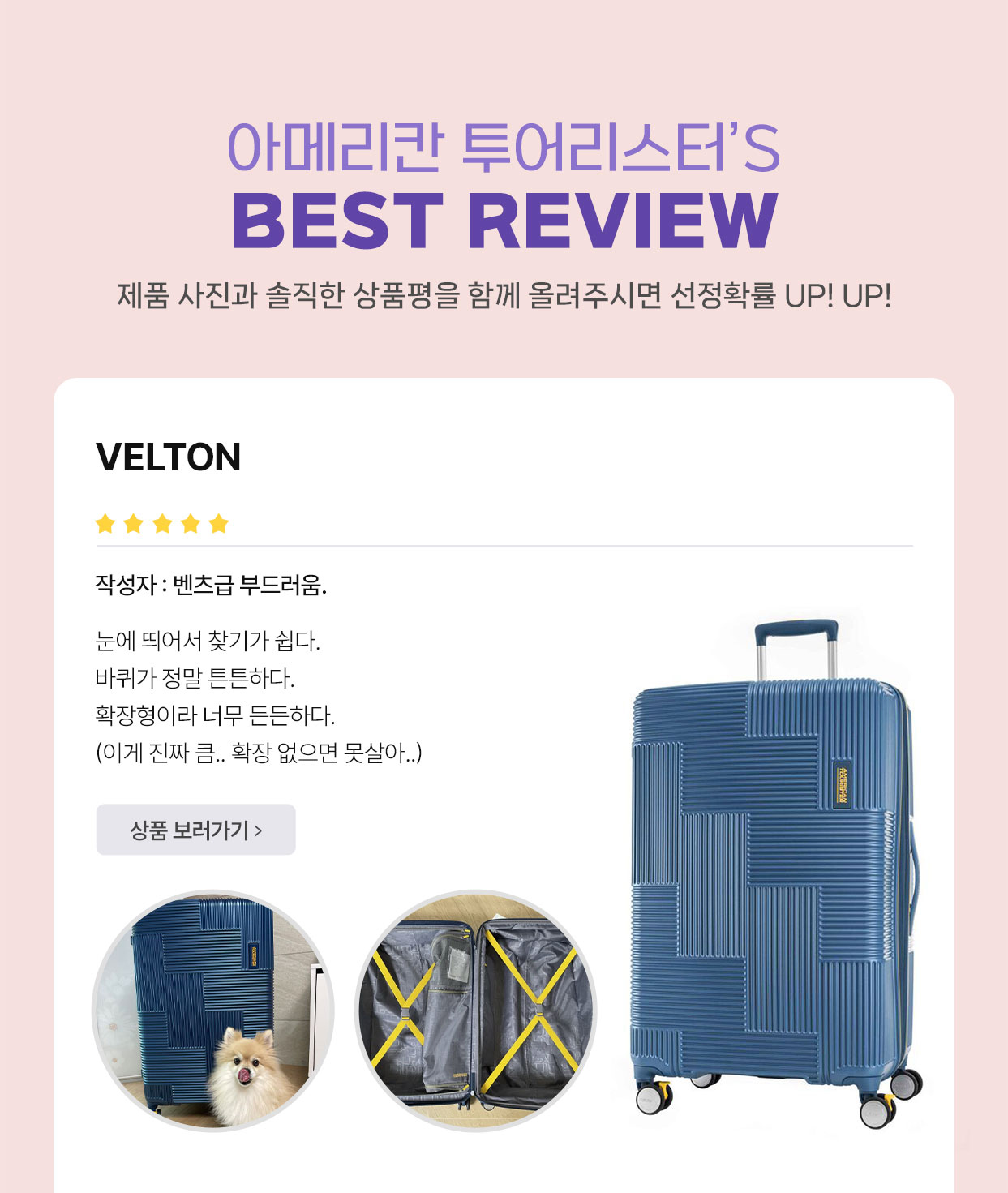 아메리칸 투어리스터’s Best Review VELTON