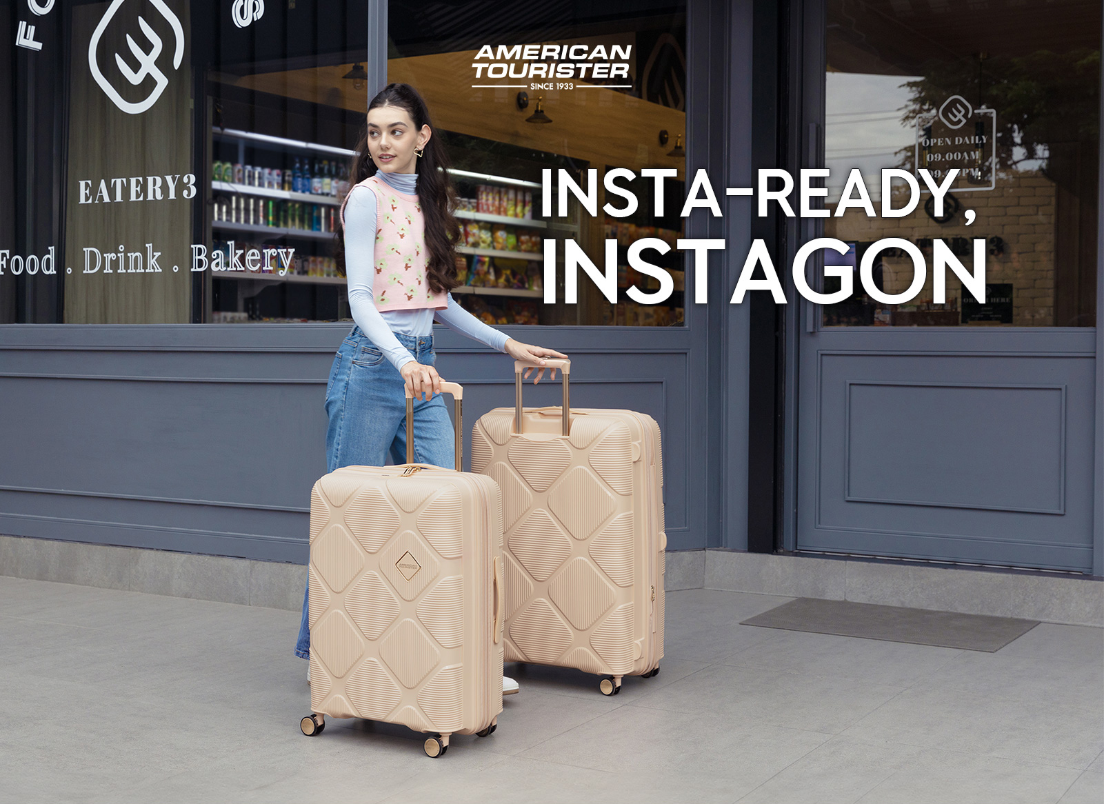 AMERICAN TOURISTER INSTA-READY, INSTAGON