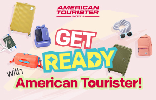 GET READY with American Tourister!